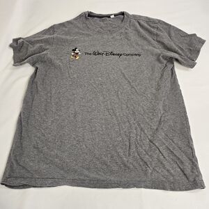 The Walt Disney Company Employee Center Gray tshirt Size XL
